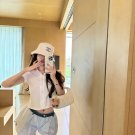 Classic Solid Color Cotton Dad Cap Fashion Daily Wear (608)