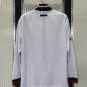98 Retro Version Manchester United White Long sleeves