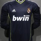 2010-2011 Real Madrid Away Player Version  Long Sleeve Retro