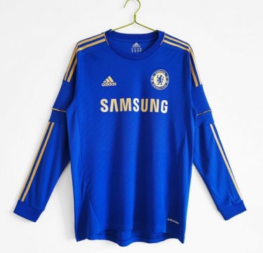 2012-2013 Retro Version Chelsea Home Blue Thailand LS