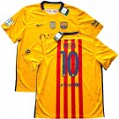 2015 16 Barcelona Away  #10 Messi   La Liga kit