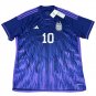 2022 23 Argentina Away  #10 Messi  World Cup  purple kit