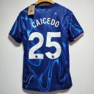 2024 2025 #25 Caicedo  Home  for Man Blue New With Tags
