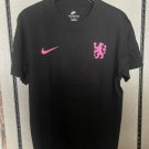 2025 26 Chelsea Black  Cotton T-s-308
