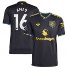 Amad Diallo Manchester United  Home 2025 26 Player  -Black