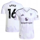 Amad Diallo Manchester United  Home 2025 26 Player  -WHITE