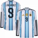 Argentina Home Long Sleeve J. Álvarez 9  2026-2027