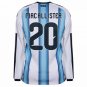 Argentina Home Long Sleeve Mac Allister 20  2026-2027