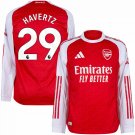 Arsenal Home Long Sleves Havertz 29  2025-2026 (Premier League)