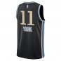Atlanta Hawks  City Edition Swingman  23 - Black - Trae Young - Unisex