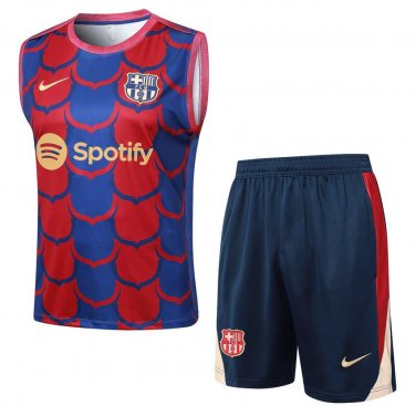 Barca 2024 2025 Blue Red Short Tank Top