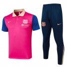 Barca Polo Tracksuit 2024 2025 Pink