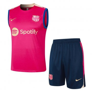 Barca Short Tank Top 2024 2025 Light Red