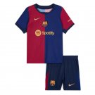 Barcelona Home Kids  s Kit 2024 25