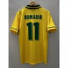 Blockcore Brazil 1994 Home Short Sleeve  Name Set ROMARIO#11