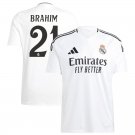 Brahim Diaz  Real Madrid White 2024 25 Home