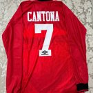 CANTONA #7 Manchester United Long Sleeves 94 96 Home