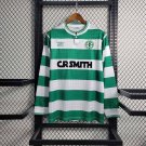 Celtic 87 89 Retro Long Sleeve Home Kit