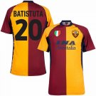 Copa AS Roma Home Batistuta 20 Retro  2001-2002