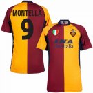 Copa AS Roma Home Montella 9 Retro  2001-2002