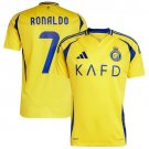Cristiano Ronaldo Al-Nassr FC  2024 25 Home Player  - Yellow