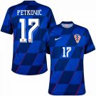 Croatia Away Petković 17  2024-2025
