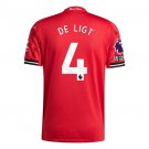 De Ligt Men's Manchester United Home  25 26
