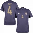 England Away Rice 4  2024-2025