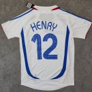 France 2006 World Cup Final Henry #12     Rare Men's