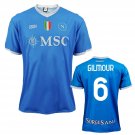 Gilmour Napoli 2025 2026 Adult and Child Official Shield Home 6