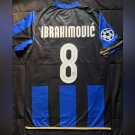 Ibrahimovic #8 Retro UCL Inter   Milan home blue 2008 2009