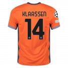 Inter Milan Davy Klaassen Third  w  Champions League Patches 23 24