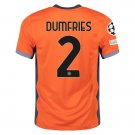 Inter Milan Denzel Dumfries Third  w  Champions League Patches 23 24