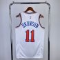 Jalen Brunson #11 New York Knicks Association Edition Swingman White