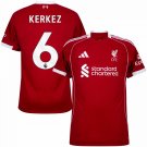 Liverpool Home Kerkez 6  2025-2026 (Premier League)