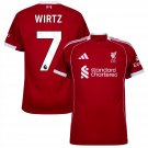 Liverpool Home Wirtz 7  2025-2026 (Premier League)