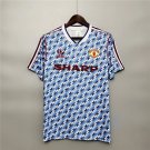 MANCHESTER UNITED 1990 -1992 AWAY RETRO
