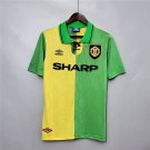 MANCHESTER UNITED 1992-1994 GREEN & YELLOW RETRO