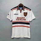 MANCHESTER UNITED 1997 -1999 WHITE AWAY RETRO