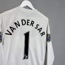 MANCHESTER UNITED 2009 2010 GOALKEEPER    #1 VAN DER SAR WHITE