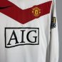 MANCHESTER UNITED 2009 2010 GOALKEEPER    #1 VAN DER SAR WHITE