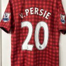 MANCHESTER UNITED 2012 13 HOME  KIT #20 VAN PERSIE MENS