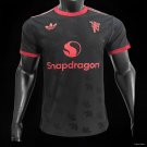 Manchester United Black 24 25 Player   Futbol Adults