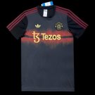 Manchester United Black Red Pre-Match 24 25 Adult  Futbol