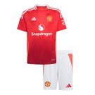 Manchester United Home Kids  s Kit 2024 25