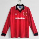Manchester United Long Sleeves 94 96 Home