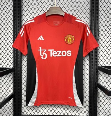 Manchester United Red Pre-match Training 24 25 Adult  Futbol