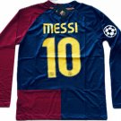Messi 10 FC Barcelona 2009  Final Roma Champions League Long Sleeve    MENS