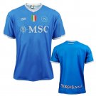 Neutral Napoli Home 2025 2026 Official Blue  Adult Child Shield
