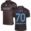 Noa Lang #70 SSC Napoli 2025-26 Third Match  – Black